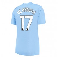 Manchester City Kevin De Bruyne #17 Domaci Dres za Ženska 2023-24 Kratak Rukav